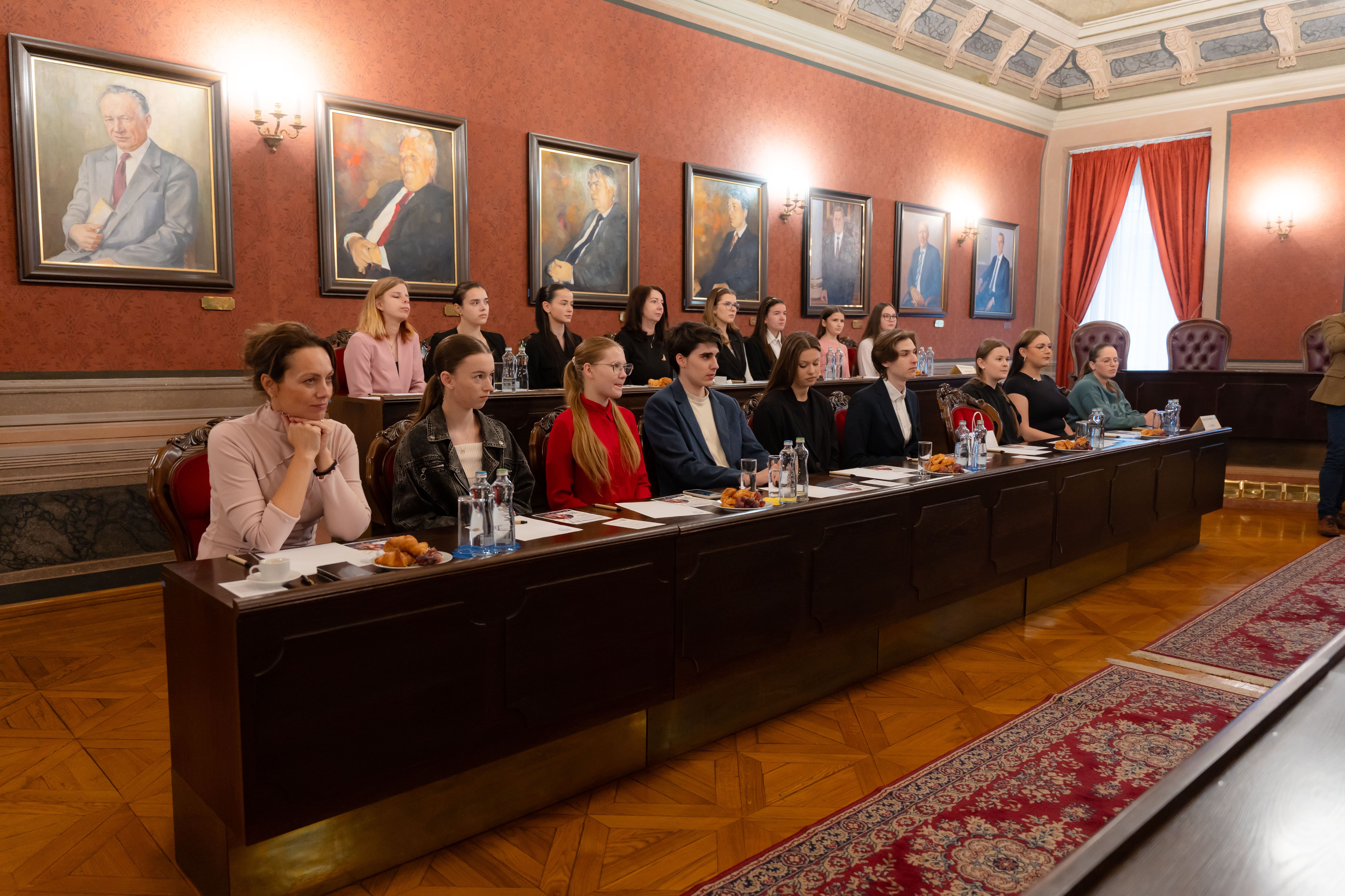 Prijatie studentov v Historickej radnici
